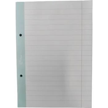 Sešit Náplně do pořadače A5 Interdruk, linkované, barevný okraj, 50 listů