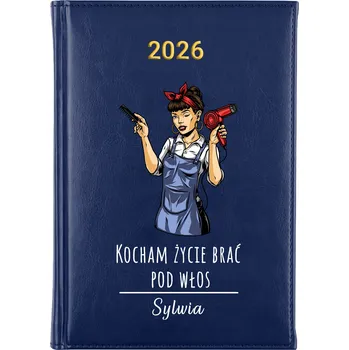 Kalendář Knižní kalendář 2026 A5 modrý