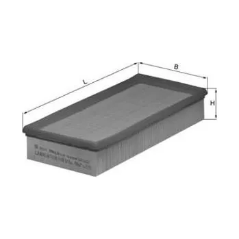 Vzduchový filtr Vzduchový filtr MAHLE LX 408