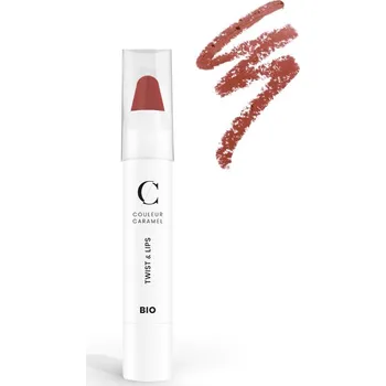 Rtěnka Couleur Caramel Bio rtěnka v tužce Twist & Lips