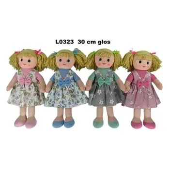 plyšák Lalka z głosem 30cm MIX