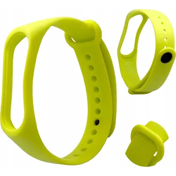 Řemínek na hodinky Řemínek pro Xiaomi Mi Band 3/4 Limetkový Řemínek iStrap