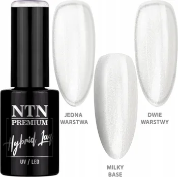 Lak na nehty Hybridní lak LED/UV Gel Polish Whites Č. 476 Limited Edition NTN 5g