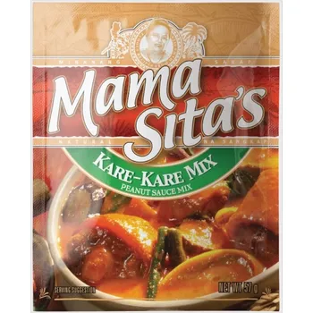 Koření Mama Sita's Kořenící směs na arašídové Kare-Kare 57g