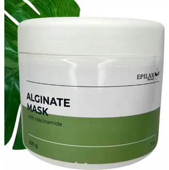 Pleťová maska EPILAX Maska algowa s niacinamidem 200g po depilaci SOS