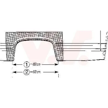 Autodíl Boční stěna VAN WEZEL 3050.47