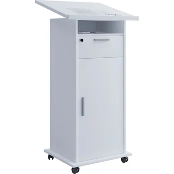 přebalovací pult a komoda VCM Pult Meeta s dvířky, bílý 762887