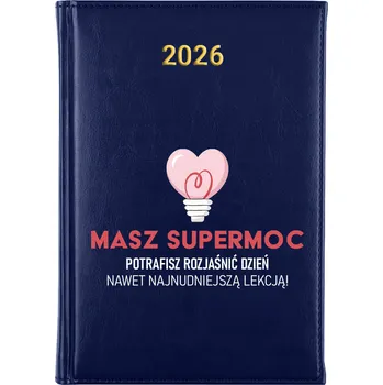 Kalendář Knižní kalendář 2026 A5 modrý