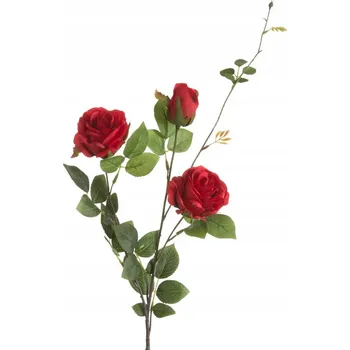 umělá květina KVĚT RŮŽE 450 88 CM ČERVENÝ