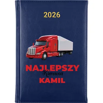 Kalendář Knižní kalendář 2026 A5 modrý