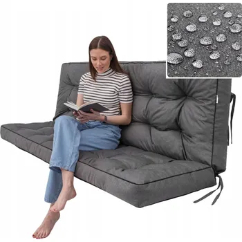 Polštář Polštář Hobbygarden 106 x 150 x 10 šedý