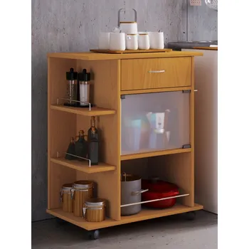 Servírovací stolek VCM Kuchyňský vozík Pocis, buk 487376