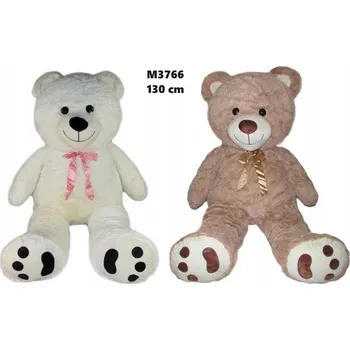 plyšák VELKÝ MEDVĚD 130 CM DÁREK PLYŠÁK VALENTÝN