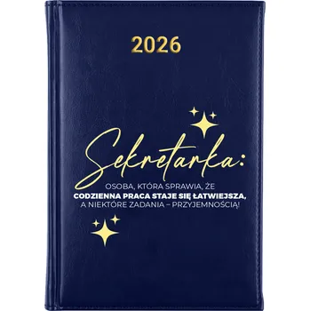 Kalendář Knižní kalendář 2026 A5 modrý