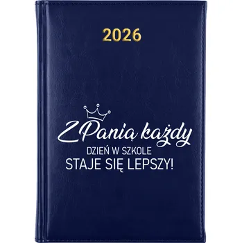 Kalendář Knižní kalendář 2026 A5 modrý