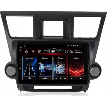 Autorádio Autorádio Android FS-Max4 Highlander Kluger 4/32 CarPlay Android Auto 8jádrové