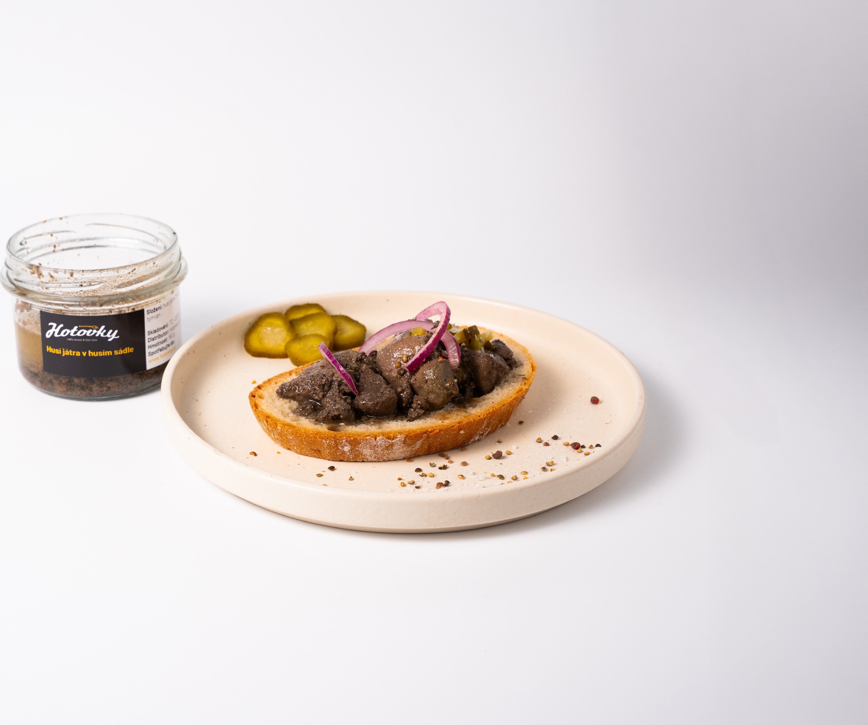 Husí játra v husím sádle 150 g