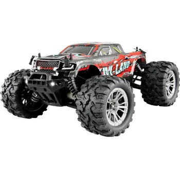 RC model auta Amewi M-Land Monstertruck 4WD RTR 1:16 červený