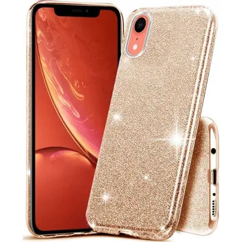 Pouzdro na mobilní telefon Zadní Kryt Hero Case pro Apple iPhone XR, zlatý