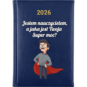 Kalendář Knižní kalendář 2026 A5 modrý