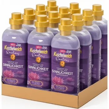 Aviváž Kuschelweich koncentrovaná aviváž Emotions Sinnlichkeit 12x38 dávek - VÝHODNÉ BALENÍ - originál z Německa
