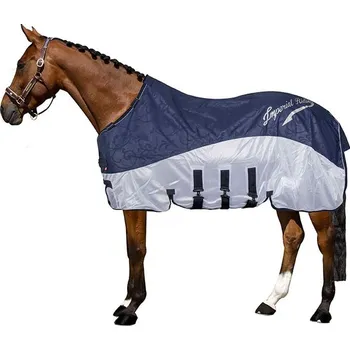 Deka pro koně IMPERIAL RIDING Deka nepromokavá a proti hmyzu IHRSuper-dry, navy, vel. 155