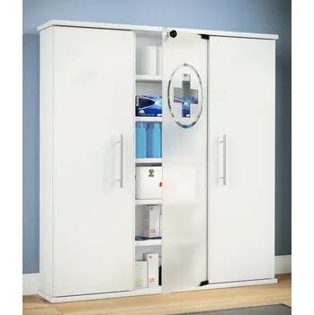 Koupelnový nábytek VCM Lékárnička Santila, bílá 488332