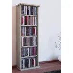 VCM CD a DVD regál Vostan, sonoma dub 650680