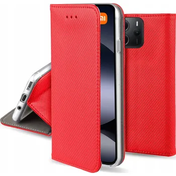 Pouzdro na mobilní telefon Flipové pouzdro Hero Case pro Xiaomi Redmi Note 14 červené