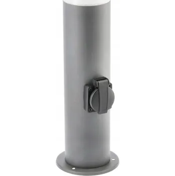 Venkovní osvětlení Osvětlovací sloupek kulatý GTV E27 40 cm šedý