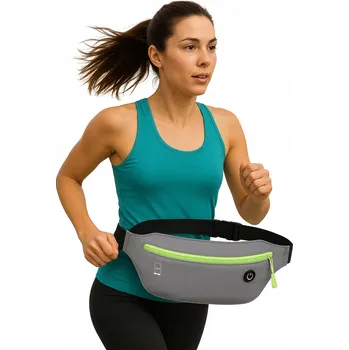 Ledvinka Ledvinka/taška LOGparts SPORTOWA NERKA RFID DO BIEGANIA SZARA