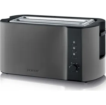 Topinkovač Topinkovač Severin, AT 9341, automatický, 2 dlouhé otvory pro 4 krajíce, automatické vypnutí, nástavec na opékání pečiva, 1400 W