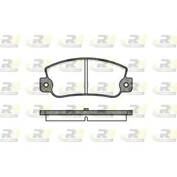 Brzdová destička Klocki hamulcowe 21107, 2025.30