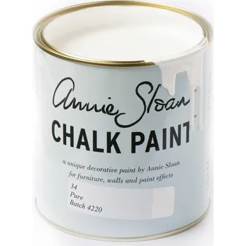 Vodová barva Annie Sloan - Křídová Barva - 120 ml - Bílá