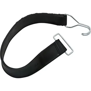 Upínací popruh Gumový upínací pás, 1 hák / 1 spona, 400 x 37 mm