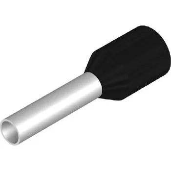 H1,5/14D SW 9019120000, vodič a dutinka, standard, 10 mm, 8 mm, černá