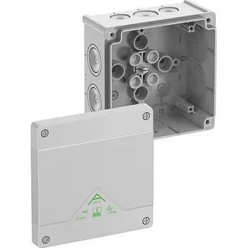 Elektroinstalační krabice SPELSBERG Abox 060-L Rozbočovací krabice, druh krytí IP66, max. 6², rázová houževnatost IK07, 80640001