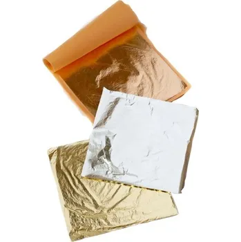 Metalická folie Loose Leaf, 20 listů (bronzová)