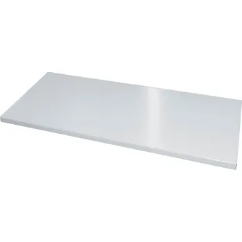 Vložná police C+P, lakovaná, z oceli, 740 x 340 x 11 mm, světle šedá, pro skříně široké 800 mm