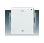 3299E-A33108 01 Spínač žaluziový s krátkocestným ovladačem, s RF přijímačem bílá/ledová b