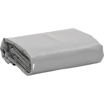 Krycí plachta zahrada-XL Plachta šedá 1,5 x 10 m 650 g/m² 156118