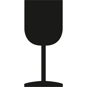 Balicí etiketa Pozor křehké, fólie, samolepicí, 148 x 210 mm, BJ = 20 ks