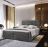Postel Čalouněná postel boxspring Glorien Velvet 180 x 200 cm