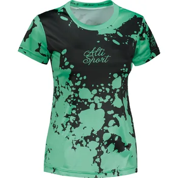 Dámské funkční triko premium ALTISPORT VOJ/ALW012TR01 ČERNÁ/TYRKYSOVÁ XXL