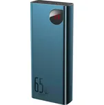 Powerbank Baseus Adaman Metal 20000 mAh 65W, Modrý