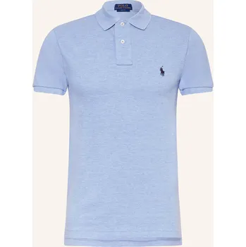 Pánská košile Polo Ralph Lauren Pánská Polokošile Z Piké Slim Fit, tmavě...