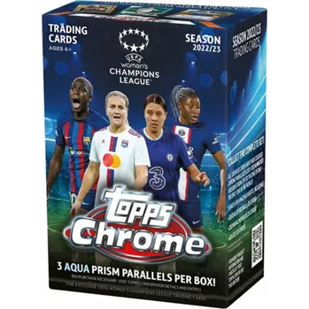 Karetní hra 2022/23 Topps Chrome UEFA Women's Champions League Blaster Box
