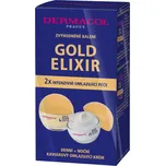 Dermacol Gold noční omlazující krém s kaviárem 50 ml + denní omlazující krém s kaviárem 50 ml kosmetická sada
