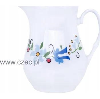 Konvička na mléko Kašubská porcelánová konvička na mléko Lubiana (Jastra)