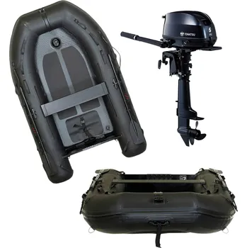 Loď Akční set! Člun Raptor 270 X-treme Prime Carbon Alu + Lodní Motor Tohatsu 5D DS